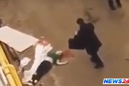 Xırdalanda qadın binadan yıxılıb öldü - VİDEO