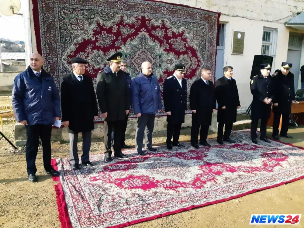 Göygölün Çaykənd kəndinə təbii qaz verilib - FOTO