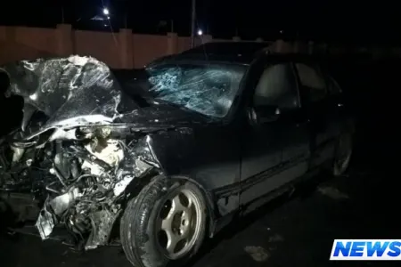 Hacıqabulda avtomobil sement daşıya maşına çırpılıb, xəsarət alanlar var