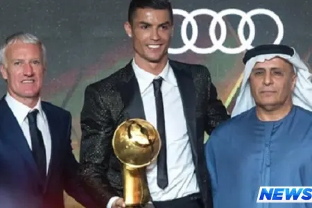 Ronaldo yeni ilə mükafatla başladı
