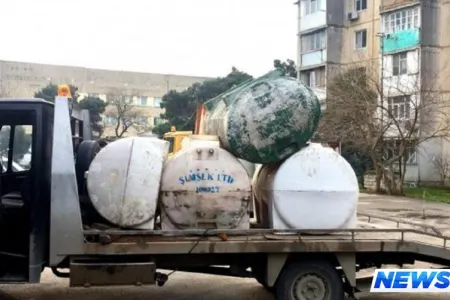 Eldar Əzizovdan daha bir əmr: Binaların üstündəki su çənləri yığışdırılsın!