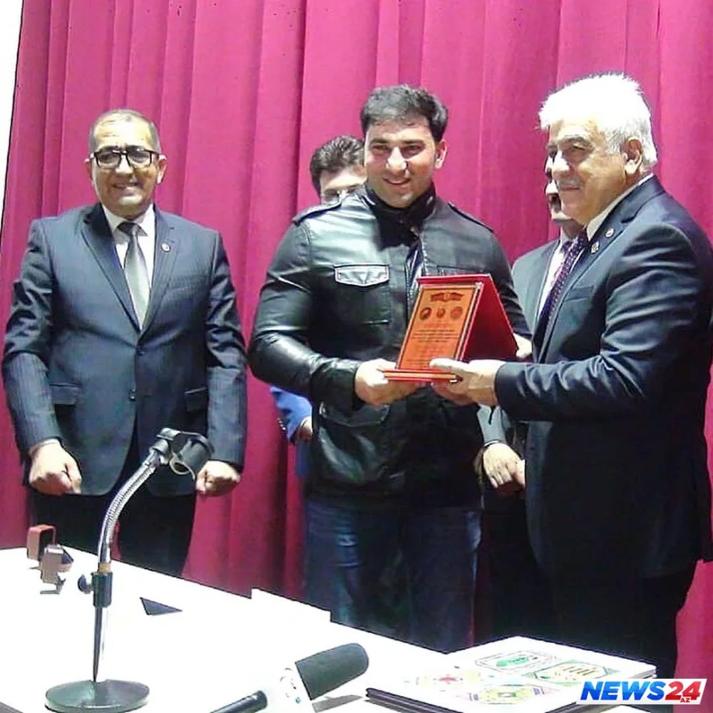 Türkiyənin millət vəkili Kamil Zeynallını mükafatlandırdı - FOTOLAR