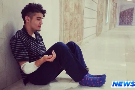 Bloqqer Mehman Hüseynov KİV nümayəndələrinə müraciət edib - FOTO