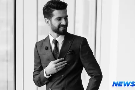 Nişanlı Əhməd Mustafayev modellə oteldə - FOTO