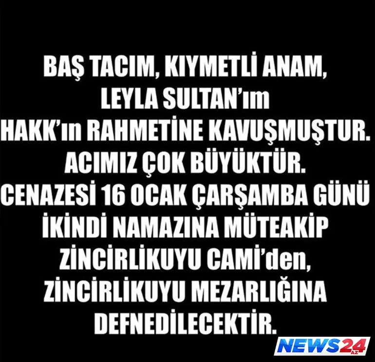 İbrahim Tatlısesə ağır itki - FOTO