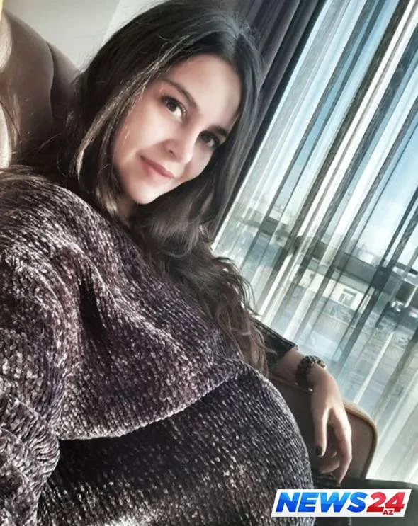 Məşhur aktrisanın hamilə şəklinə izləyiciləri belə reaksiya verdilər - FOTO