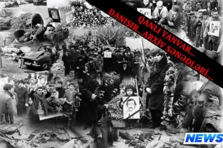 Milli Arxiv İdarəsi tərəfindən 20 Yanvar faciəsi ilə bağlı virtual sərgi açılıb - FOTO