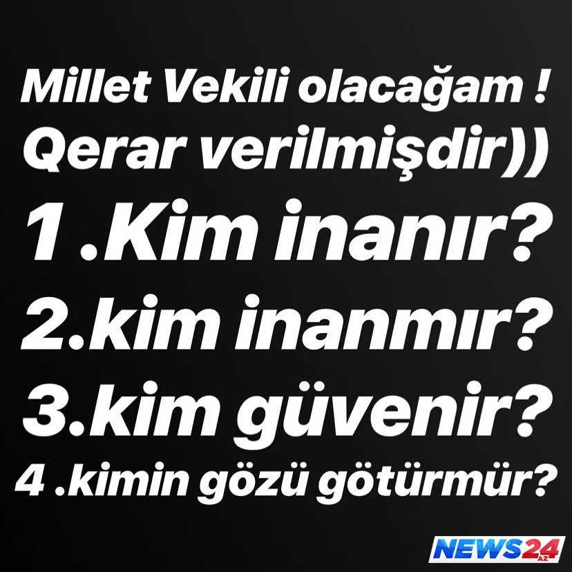 "Millət vəkili olacağam" - Nazilə Səfərli - FOTO