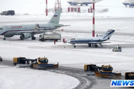 Moskvaya güclü çovğun yaxınlaşır: 100 dən çox reys təxirə salındı