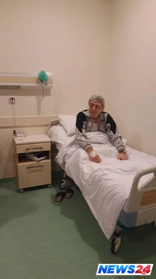 Rəmişin xəstəxana görüntüləri yayıldı – Süni nəfəs aparatında – FOTOLAR