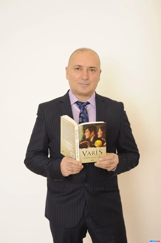 Yazıçı Varisin imza günü - "Uzaqdan gələn yağış" - FOTO - VİDEO