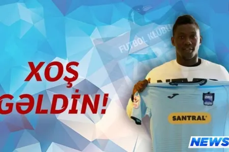 "Zirə" afrikalı hücumçu ilə müqavilə bağlayıb