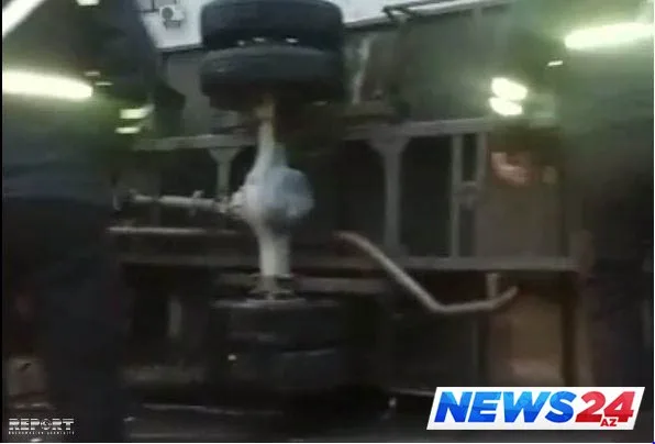 Ziya Bünyadov prospektində ağır - FOTOLAR