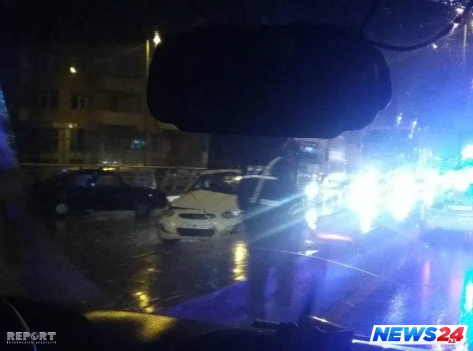 Ziya Bünyadov prospektində ağır - FOTOLAR