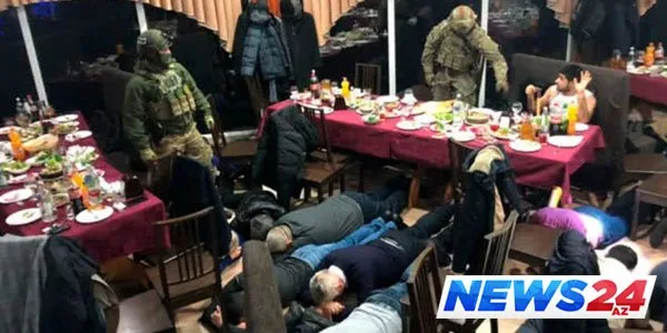 "Lotu Quli"nin ad günü münasibətilə keçirilən məclisə basqın - FOTOLAR