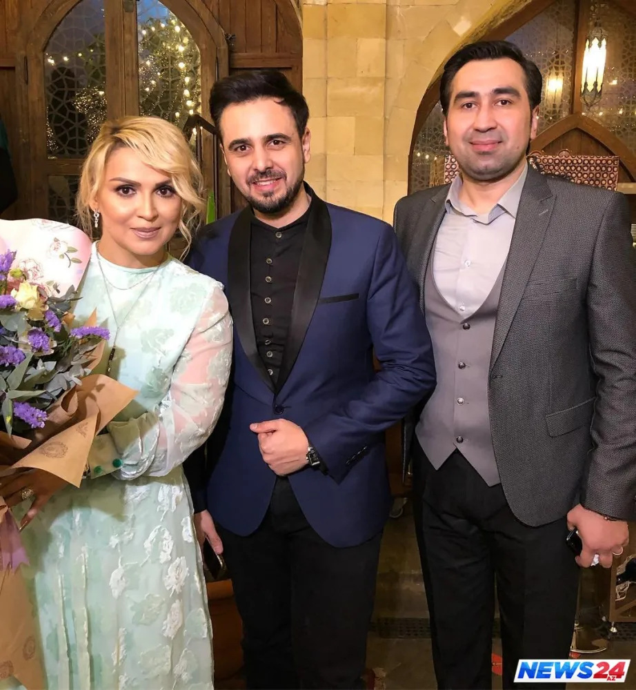 Azərbaycanlı prodüserin ad günündən - FOTOLAR - VİDEO