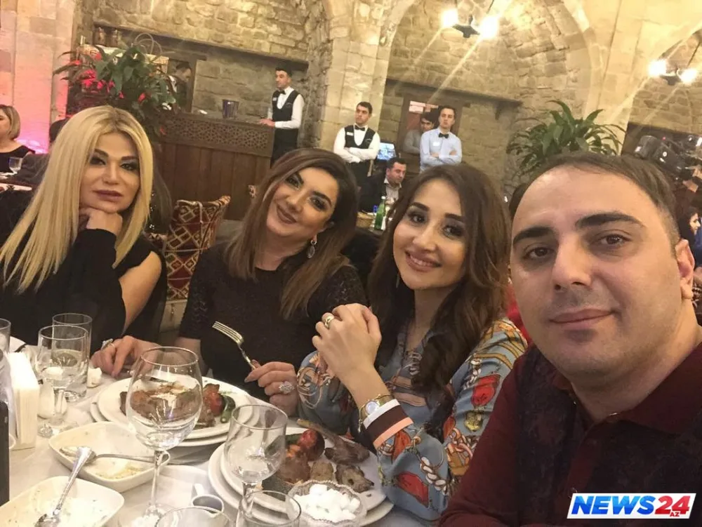 Azərbaycanlı prodüserin ad günündən - FOTOLAR - VİDEO