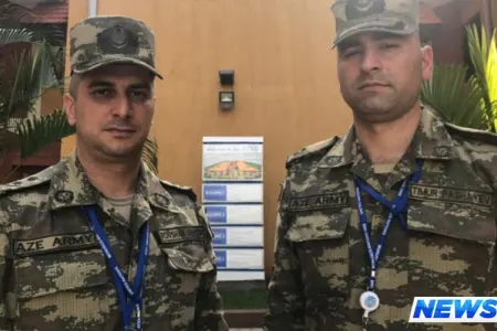 İki zabitimiz Cənubi Sudanda xidmətə başladı