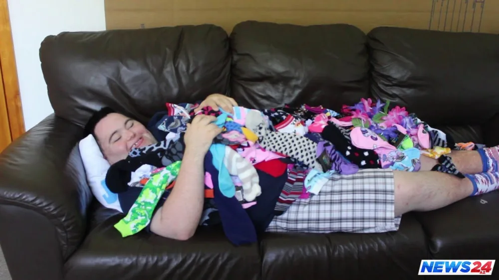 Daun sindromlu uğurlu kiçik biznesmen - FOTO