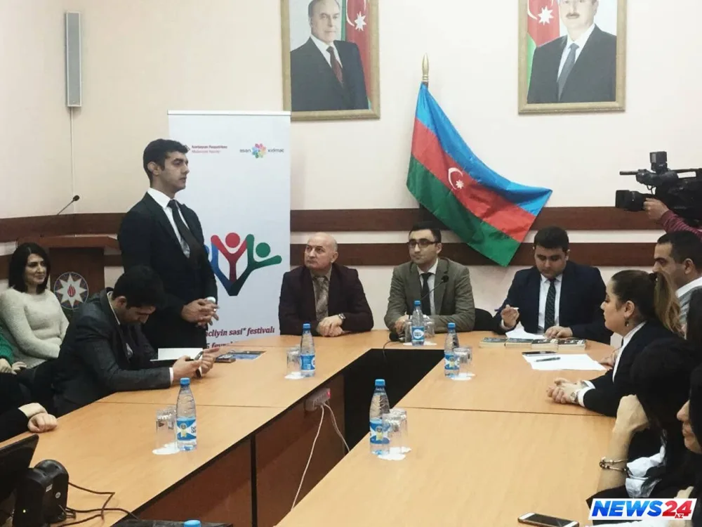 Nazirlik gənc şairləri ASAN Könüllüləri ilə görüşdürdü - FOTO