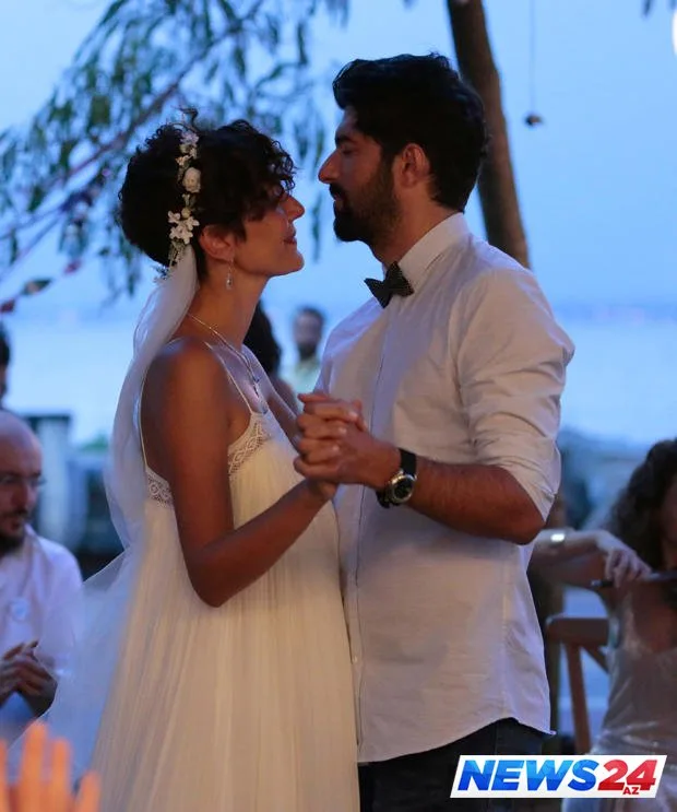 "İlin toyu" - Bergüzar Korel və Engin Akyürek - FOTO