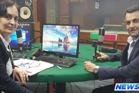 Seyran Mirzəzadə Monteneqro dövlət radiosunda qonaq olub