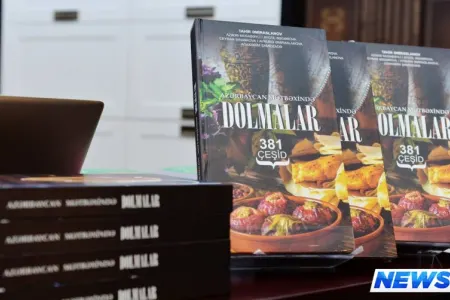 “Azərbaycan mətbəxində dolmalar. 381 çeşid” kitabı təqdim olundu - FOTOLAR