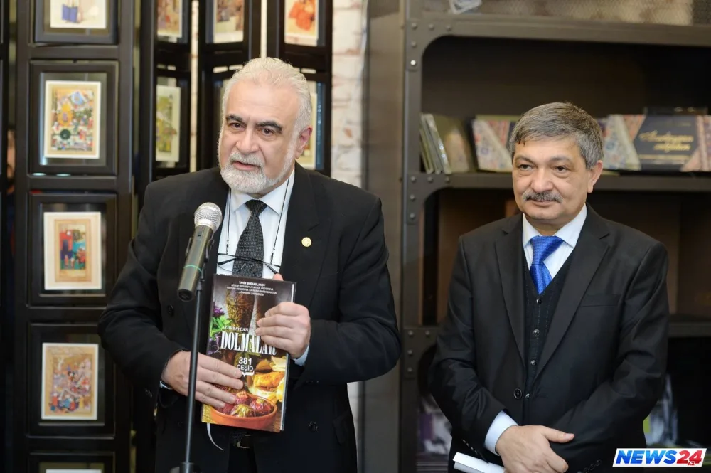 “Azərbaycan mətbəxində dolmalar. 381 çeşid” kitabı təqdim olundu - FOTOLAR
