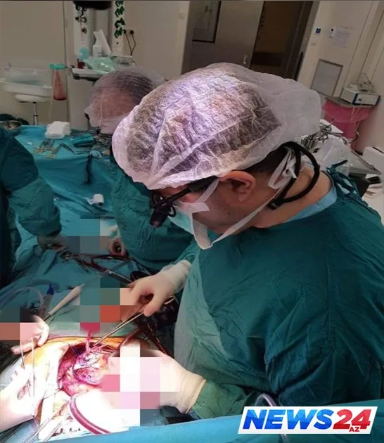 Azərbaycanda inanılmaz əməliyyat - Xəstəyə süni ürək köçürüldü - FOTO