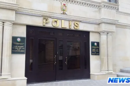 Bakının mərkəzində silahlı şəxs saxlanılıb