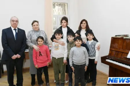 Birinci vitse-prezident 268 nömrəli xüsusi məktəbdə olub