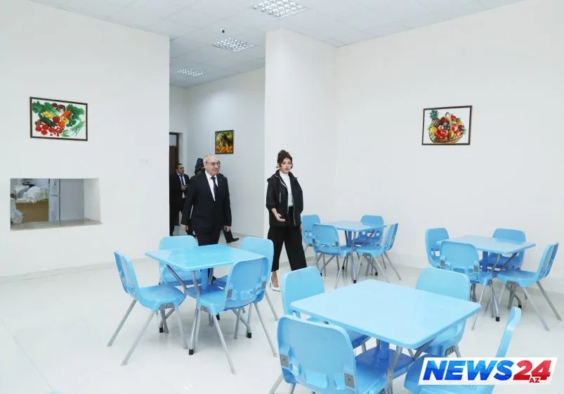 Birinci vitse-prezident 268 nömrəli xüsusi məktəbdə olub