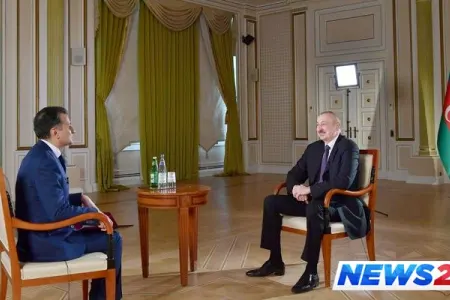 Prezident İlham Əliyev REAL TV-də - VİDEO