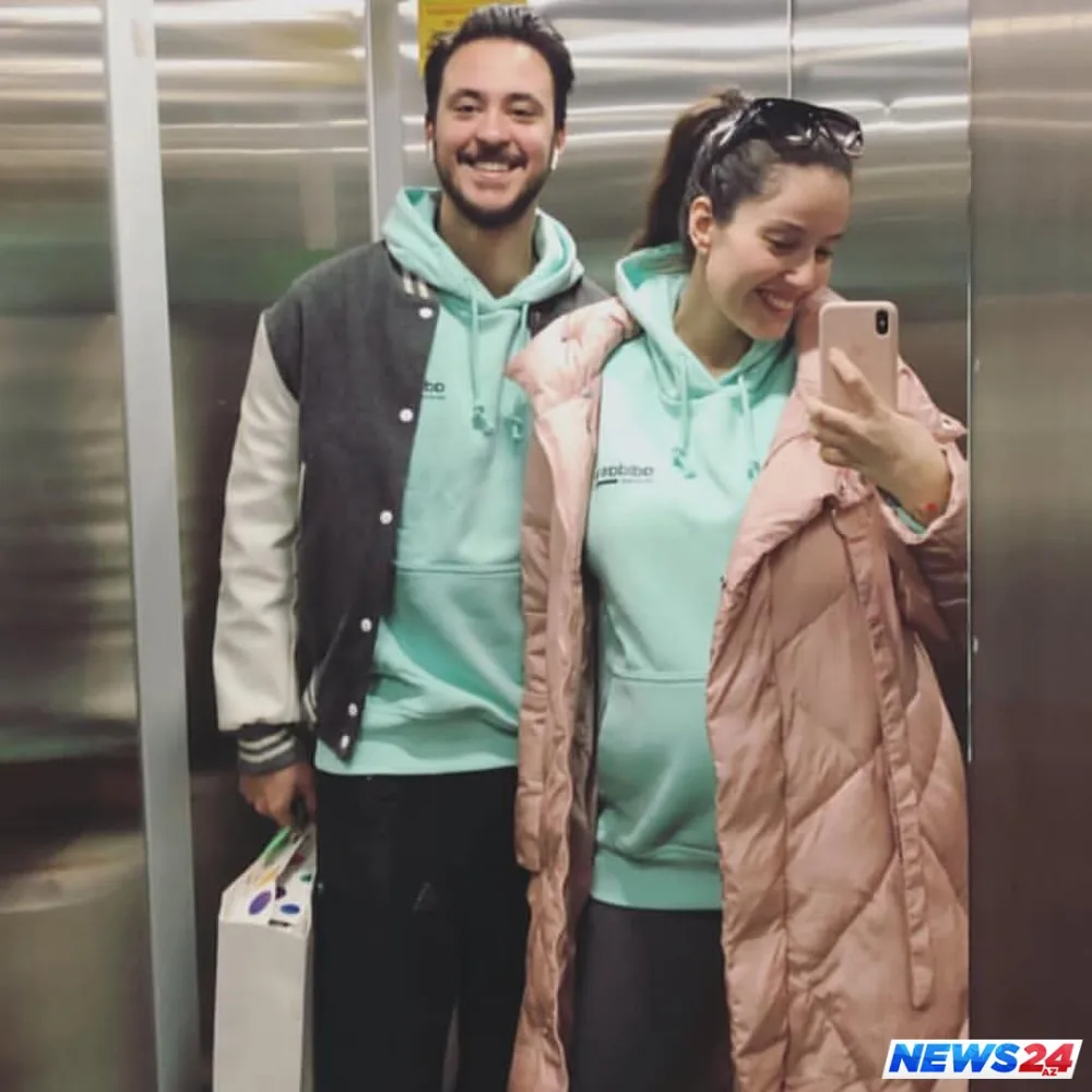 Hamilə aktrisanın canı ağ sabun çəkir - FOTO