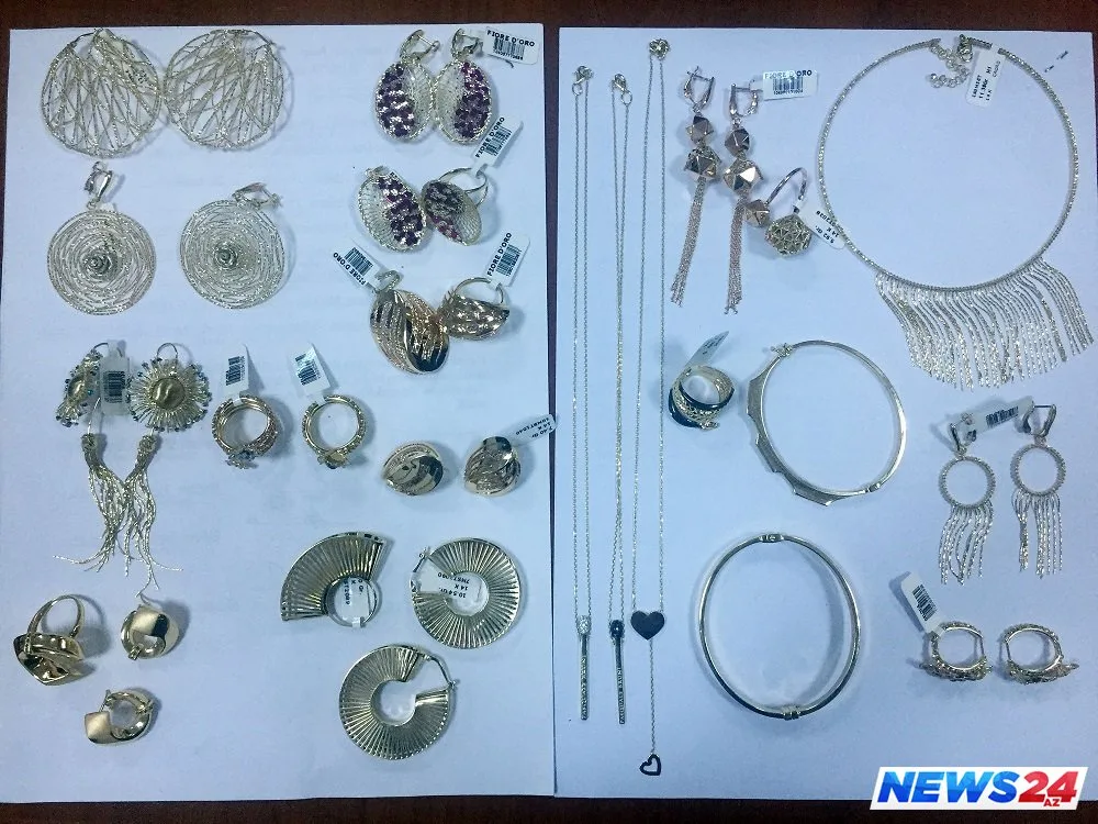 İstanbuldan Bakıya külli miqdarda qızıl gətirən qadınlar saxlanılıb - FOTO