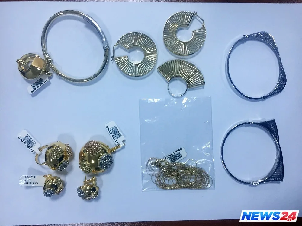 İstanbuldan Bakıya külli miqdarda qızıl gətirən qadınlar saxlanılıb - FOTO