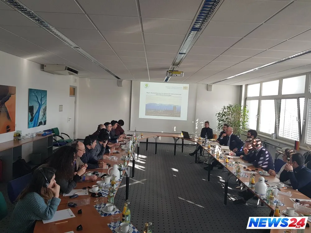 Kənd Təsərrüfatı Nazirliyinin nümayəndə heyəti Münhendə səfərdə olub - FOTO