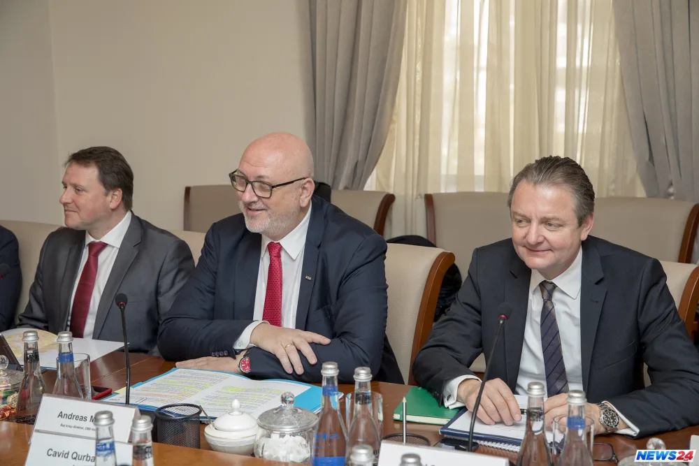“Avstriya Federal Dəmir Yolları” ilə ikitərəfli əməkdaşlıq əlaqələri müzakirə olunub