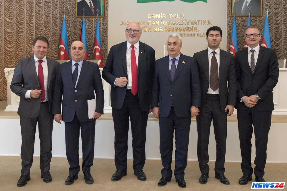 “Avstriya Federal Dəmir Yolları” ilə ikitərəfli əməkdaşlıq əlaqələri müzakirə olunub