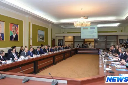 Azərbaycan və Avropa İttifaqı arasında Nəqliyyat Dialoqunun ilk iclası keçirilib - FOTO