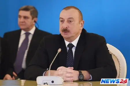 Prezident İlham Əliyev nazirlərin toplantısında - FOTO