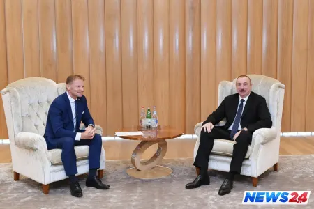 İlham Əliyev Avropa İnvestisiya Bankının vitse-prezidenti ilə görüşüb - FOTO