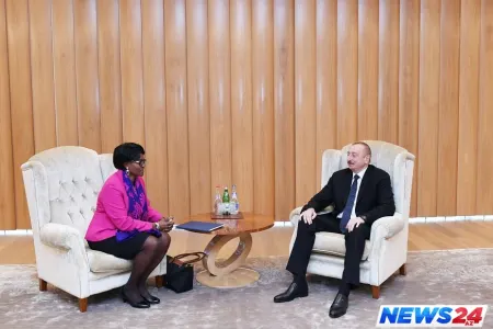 İlham Əliyevin Dünya Bankının Cənubi Qafqaz üzrə regional direktoru ilə görüşü olub - FOTO