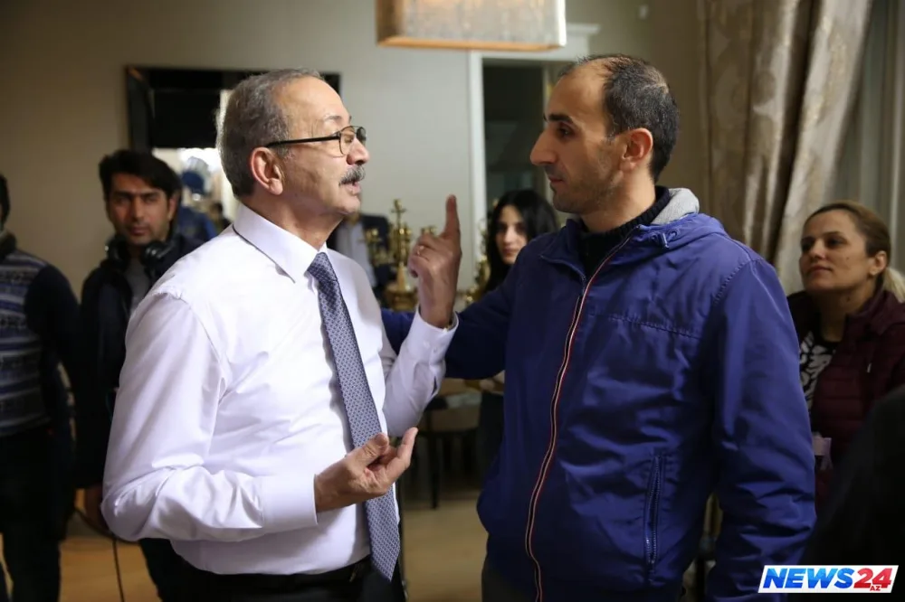 Aynişan Quliyeva kinoya çəkilir - FOTO