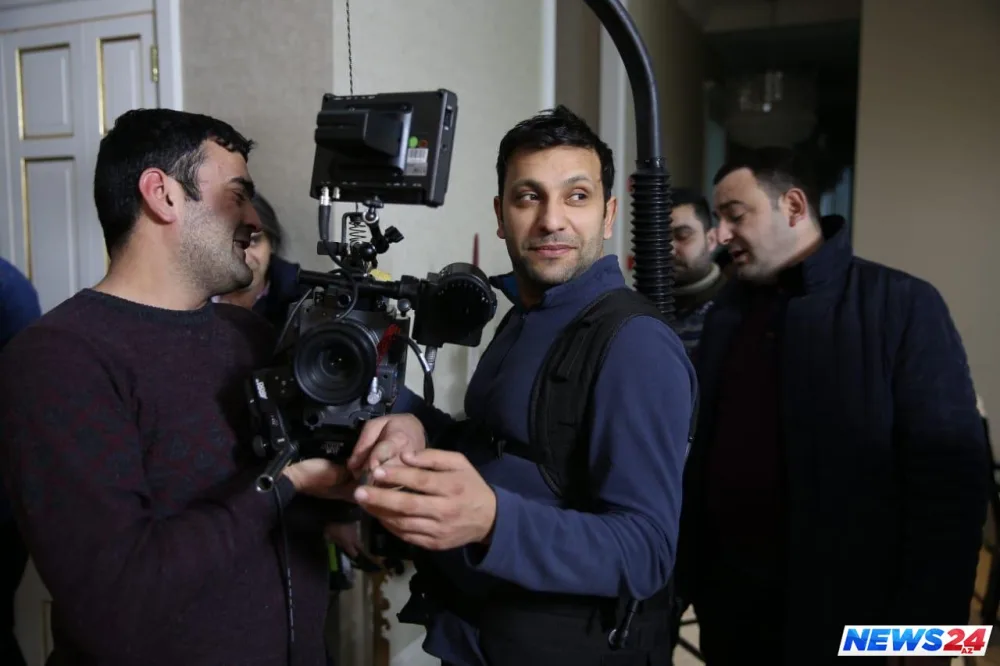 Aynişan Quliyeva kinoya çəkilir - FOTO