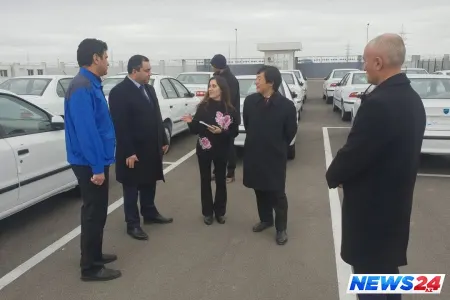 Yaponiyanın səfiri "Khazar" Avtomobil Zavodunda olub