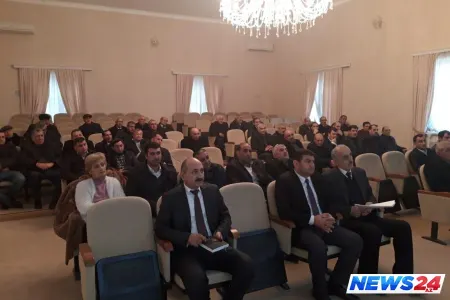 Nohur balıqçılığı təsərrüfatlarının sahibləri ilə görüşlər davam edir