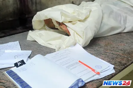 Bakıda naməlum kişi meyiti tapılıb - FOTO