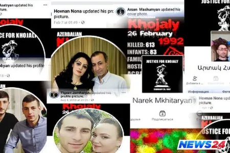 Ermənilər Xocalı soyqırımına görə üzr istədi - FOTOFAKT