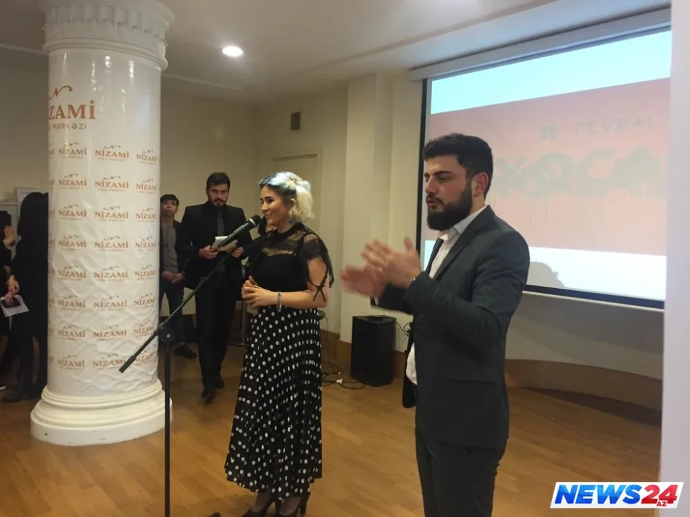 Elnarə Xəlilova "Xocalıya ədalət" istədi - FOTO - VİDEO